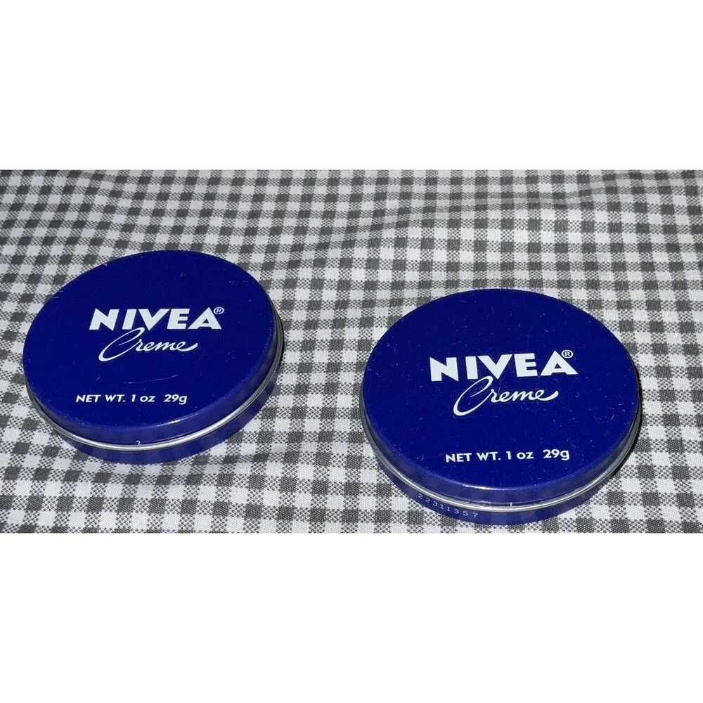 Nivea Creme (2 Count) Rich Moisturizer Cream 1oz each  Brand New Sealed